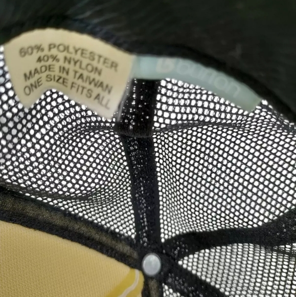 Vintage Retro Burton Foam Front Mesh Snap Back Snowboarding Cap Hat - Picture 5 of 5